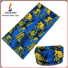 LINGSHANG custom bandana cycling bandana seamless bandana